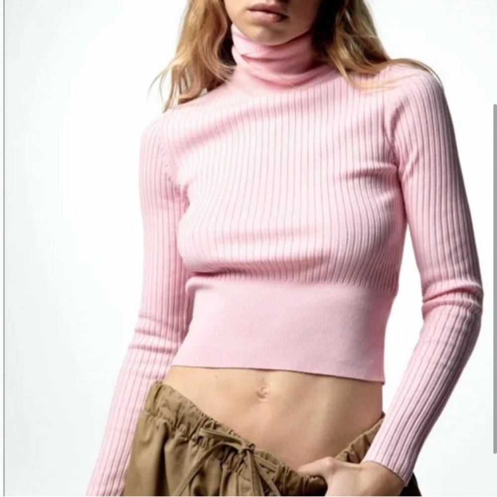 ZARA Long Sleeve Turtleneck - Picture 4 of 9